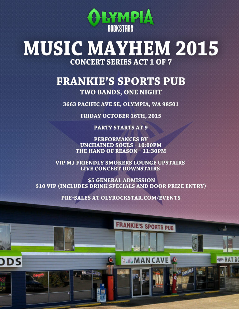 Frankie Sports Pub Flyer